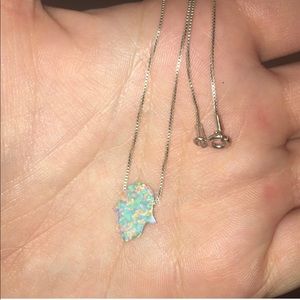 Opal necklace